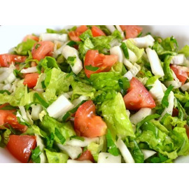 A fresh vegetable salad